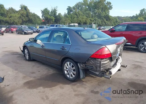 2007 Honda Accord 3.0 Ex из США, поврежденный, VIN 1HGCM665X7A020544